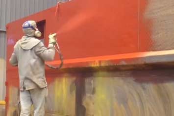 沈陽機械設(shè)備噴漆的過程