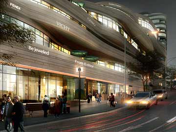 沈陽幕墻建筑在高速服務(wù)區(qū)上面的應(yīng)用